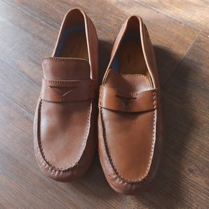 Clarks penny loafers